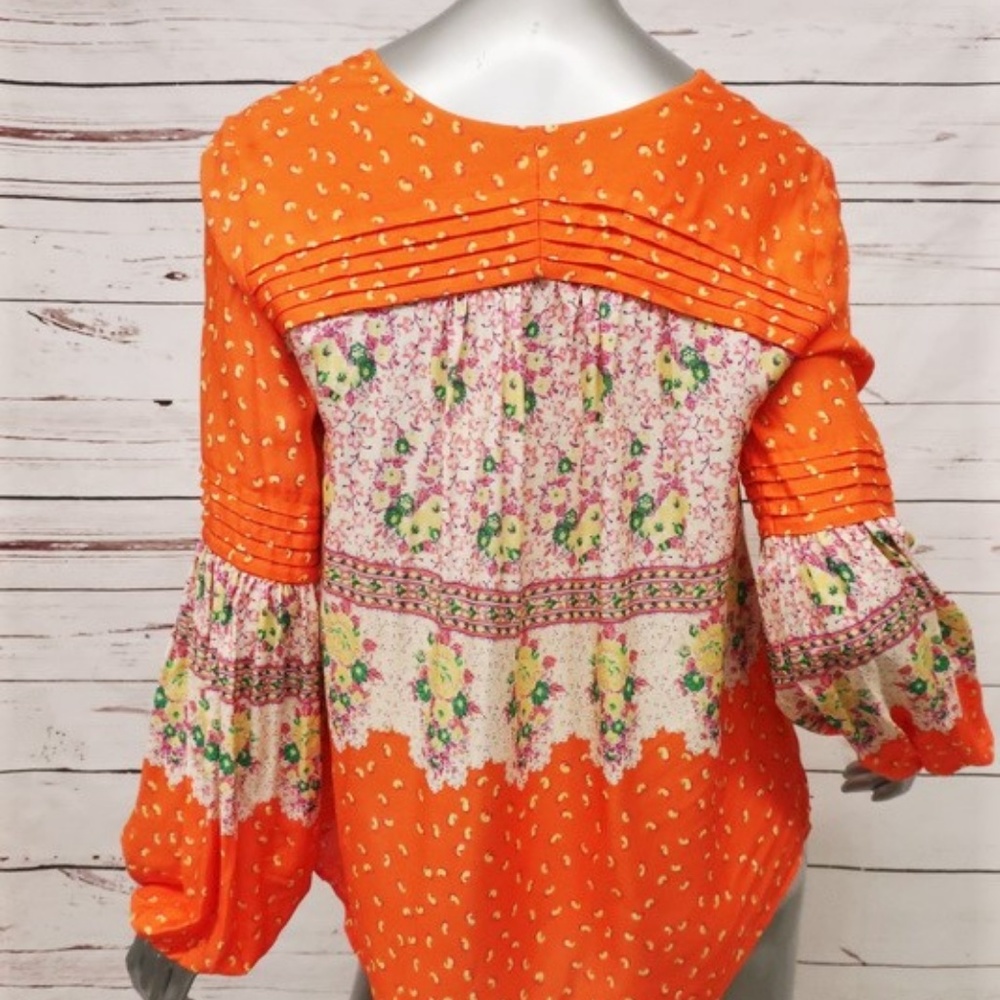 Maeve Anthropologie Peasant Top Ceresco - Picture 4 of 7